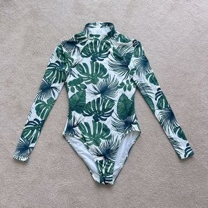 The Bikini Lab One Piece Swimsuit Rashguard